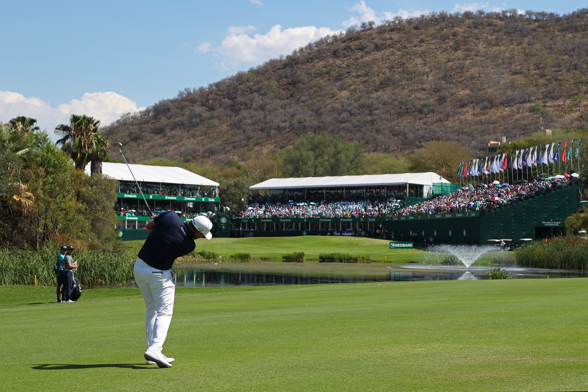 Ngc2018 Lee Westwood 18Th Approach Final Round