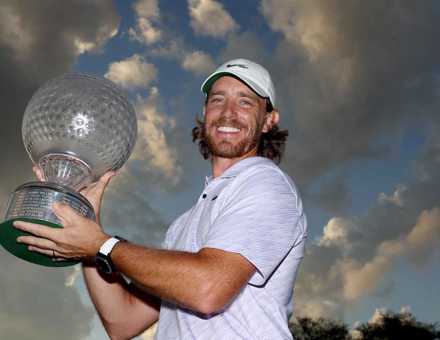 A trophy fit for golf royalty